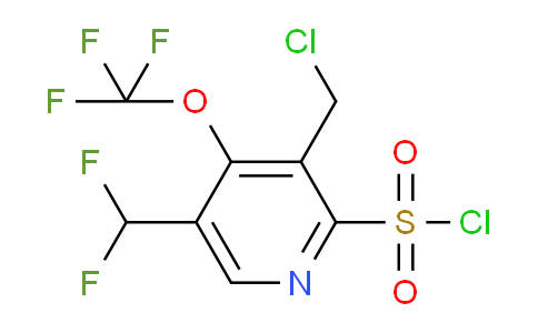 AM224635 | 1805308-59-1 | 3-(Chloromethyl)-5-(difluoromethyl)-4-(trifluoromethoxy)pyridine-2-sulfonyl chloride