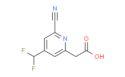 AM224639 | 1806785-37-4 | 2-Cyano-4-(difluoromethyl)pyridine-6-acetic acid