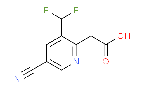 AM224640 | 1806043-18-4 | 5-Cyano-3-(difluoromethyl)pyridine-2-acetic acid