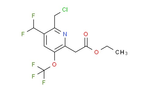 AM224648 | 1803998-28-8 | Ethyl 2-(chloromethyl)-3-(difluoromethyl)-5-(trifluoromethoxy)pyridine-6-acetate