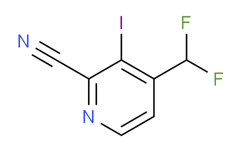 AM224650 | 1805317-92-3 | 2-Cyano-4-(difluoromethyl)-3-iodopyridine