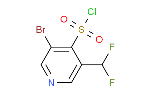 AM224656 | 1806786-80-0 | 3-Bromo-5-(difluoromethyl)pyridine-4-sulfonyl chloride