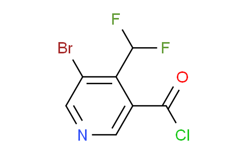 AM224658 | 1804753-02-3 | 3-Bromo-4-(difluoromethyl)pyridine-5-carbonyl chloride