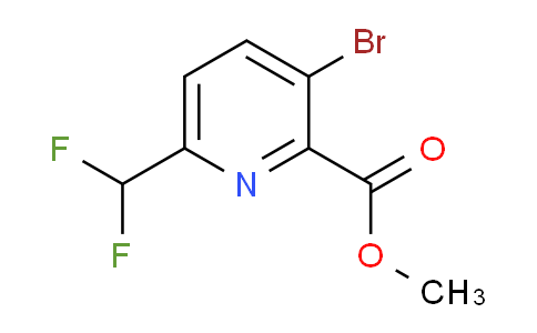 Methyl 3-bromo-6-(difluoromethyl)pyridine-2-carboxylate