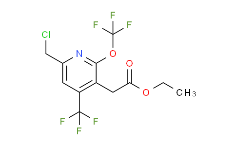 AM224671 | 1806777-05-8 | Ethyl 6-(chloromethyl)-2-(trifluoromethoxy)-4-(trifluoromethyl)pyridine-3-acetate