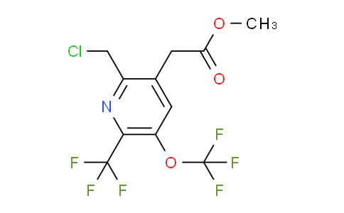 AM224674 | 1804906-93-1 | Methyl 2-(chloromethyl)-5-(trifluoromethoxy)-6-(trifluoromethyl)pyridine-3-acetate