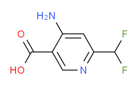 AM224679 | 1803694-52-1 | 4-Amino-2-(difluoromethyl)pyridine-5-carboxylic acid