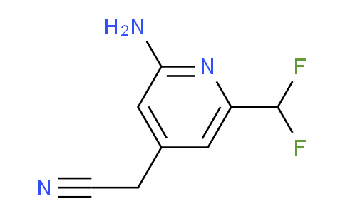 AM224681 | 1805173-76-5 | 2-Amino-6-(difluoromethyl)pyridine-4-acetonitrile