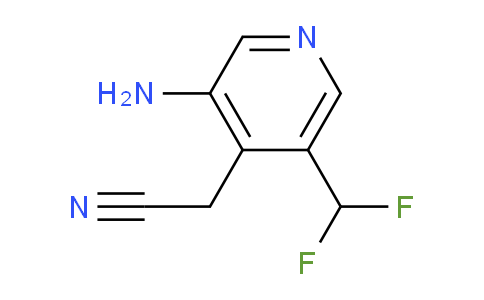AM224682 | 1804655-42-2 | 3-Amino-5-(difluoromethyl)pyridine-4-acetonitrile