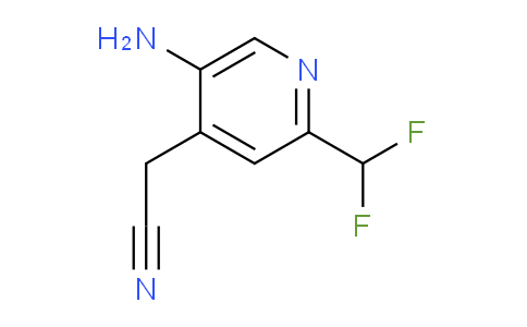 AM224684 | 1805259-83-9 | 5-Amino-2-(difluoromethyl)pyridine-4-acetonitrile