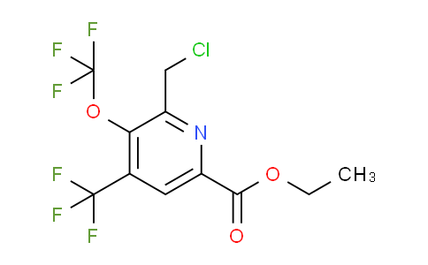 AM224690 | 1805308-52-4 | Ethyl 2-(chloromethyl)-3-(trifluoromethoxy)-4-(trifluoromethyl)pyridine-6-carboxylate