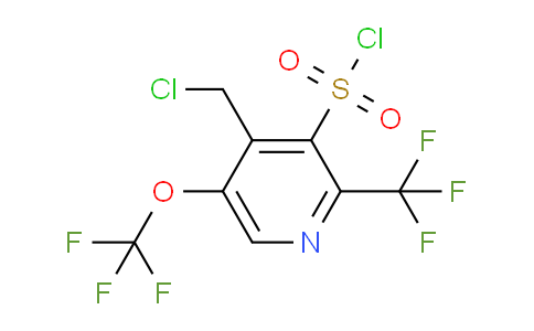AM224697 | 1804658-48-7 | 4-(Chloromethyl)-5-(trifluoromethoxy)-2-(trifluoromethyl)pyridine-3-sulfonyl chloride