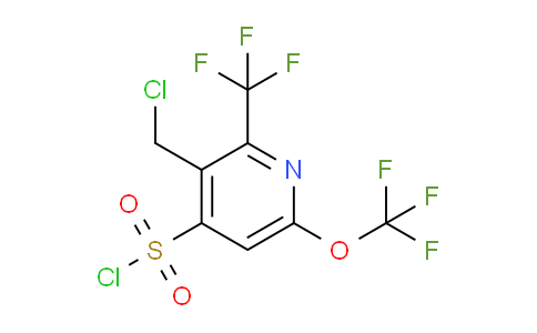 AM224698 | 1804658-70-5 | 3-(Chloromethyl)-6-(trifluoromethoxy)-2-(trifluoromethyl)pyridine-4-sulfonyl chloride