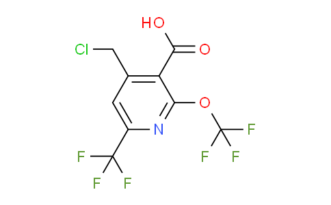 AM224701 | 1805281-52-0 | 4-(Chloromethyl)-2-(trifluoromethoxy)-6-(trifluoromethyl)pyridine-3-carboxylic acid