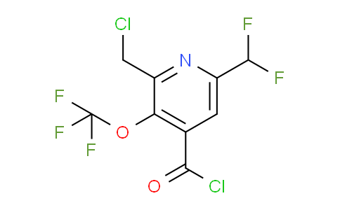 AM224702 | 1804369-34-3 | 2-(Chloromethyl)-6-(difluoromethyl)-3-(trifluoromethoxy)pyridine-4-carbonyl chloride