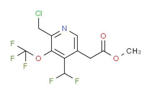 AM224704 | 1805156-78-8 | Methyl 2-(chloromethyl)-4-(difluoromethyl)-3-(trifluoromethoxy)pyridine-5-acetate