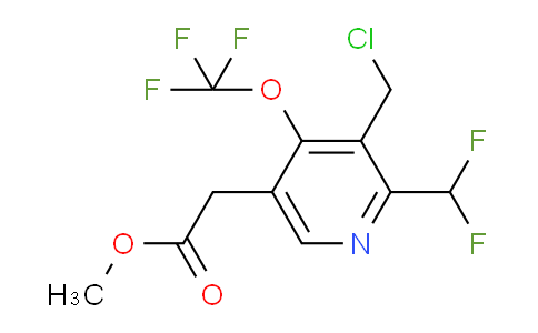 AM224705 | 1805157-01-0 | Methyl 3-(chloromethyl)-2-(difluoromethyl)-4-(trifluoromethoxy)pyridine-5-acetate