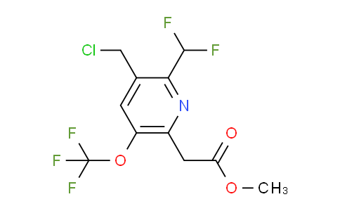 AM224706 | 1806770-19-3 | Methyl 3-(chloromethyl)-2-(difluoromethyl)-5-(trifluoromethoxy)pyridine-6-acetate