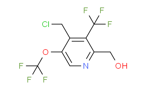 AM224708 | 1805947-17-4 | 4-(Chloromethyl)-5-(trifluoromethoxy)-3-(trifluoromethyl)pyridine-2-methanol