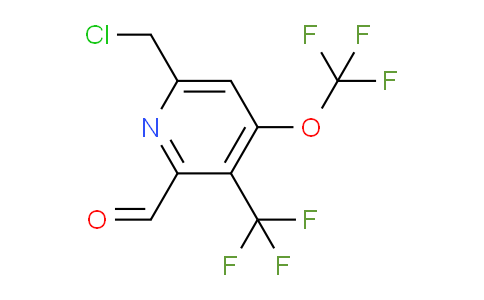 AM224709 | 1806785-61-4 | 6-(Chloromethyl)-4-(trifluoromethoxy)-3-(trifluoromethyl)pyridine-2-carboxaldehyde
