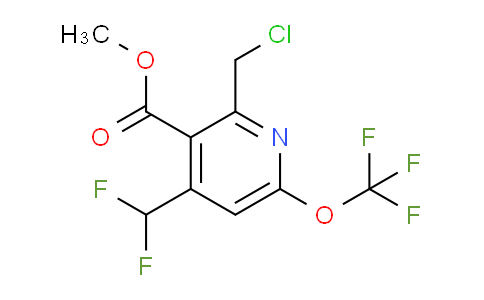 AM224712 | 1805946-84-2 | Methyl 2-(chloromethyl)-4-(difluoromethyl)-6-(trifluoromethoxy)pyridine-3-carboxylate