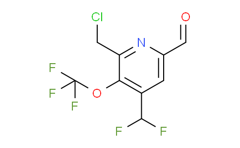 AM224713 | 1805154-14-6 | 2-(Chloromethyl)-4-(difluoromethyl)-3-(trifluoromethoxy)pyridine-6-carboxaldehyde