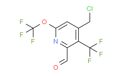 AM224723 | 1805307-77-0 | 4-(Chloromethyl)-6-(trifluoromethoxy)-3-(trifluoromethyl)pyridine-2-carboxaldehyde