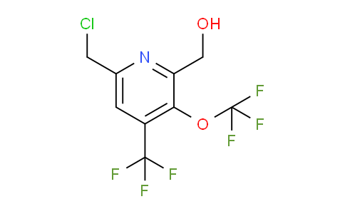 AM224725 | 1806764-59-9 | 6-(Chloromethyl)-3-(trifluoromethoxy)-4-(trifluoromethyl)pyridine-2-methanol