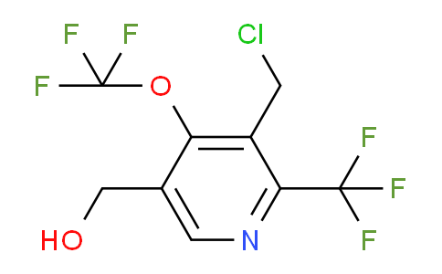 AM224726 | 1805280-47-0 | 3-(Chloromethyl)-4-(trifluoromethoxy)-2-(trifluoromethyl)pyridine-5-methanol