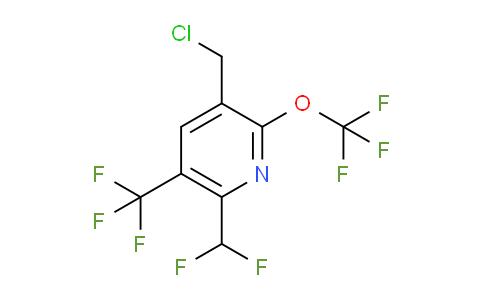 AM224729 | 1805244-73-8 | 3-(Chloromethyl)-6-(difluoromethyl)-2-(trifluoromethoxy)-5-(trifluoromethyl)pyridine