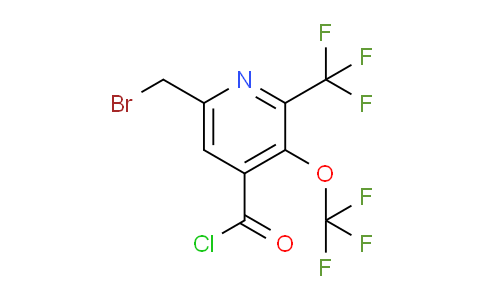 AM224730 | 1805309-19-6 | 6-(Bromomethyl)-3-(trifluoromethoxy)-2-(trifluoromethyl)pyridine-4-carbonyl chloride