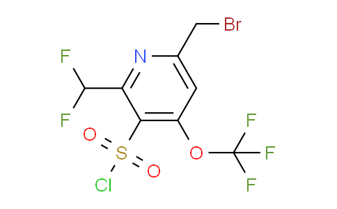 AM224736 | 1806784-05-3 | 6-(Bromomethyl)-2-(difluoromethyl)-4-(trifluoromethoxy)pyridine-3-sulfonyl chloride