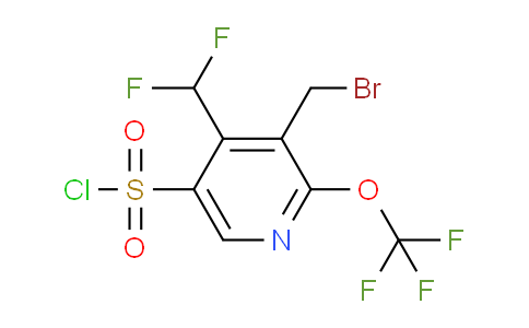 AM224737 | 1805175-34-1 | 3-(Bromomethyl)-4-(difluoromethyl)-2-(trifluoromethoxy)pyridine-5-sulfonyl chloride