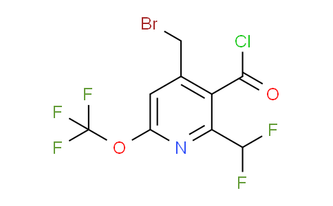 AM224739 | 1805308-66-0 | 4-(Bromomethyl)-2-(difluoromethyl)-6-(trifluoromethoxy)pyridine-3-carbonyl chloride