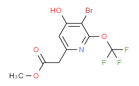 AM22474 | 1803992-17-7 | Methyl 3-bromo-4-hydroxy-2-(trifluoromethoxy)pyridine-6-acetate