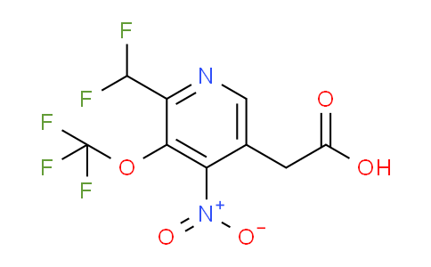 AM224750 | 1804857-27-9 | 2-(Difluoromethyl)-4-nitro-3-(trifluoromethoxy)pyridine-5-acetic acid