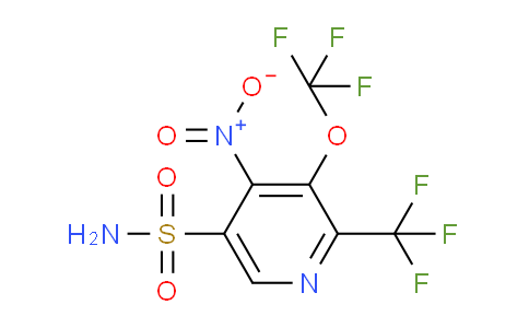 AM224753 | 1805092-81-2 | 4-Nitro-3-(trifluoromethoxy)-2-(trifluoromethyl)pyridine-5-sulfonamide