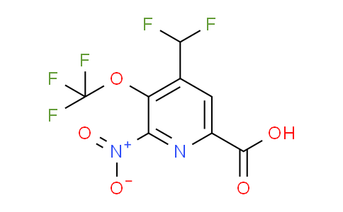 AM224755 | 1805292-47-0 | 4-(Difluoromethyl)-2-nitro-3-(trifluoromethoxy)pyridine-6-carboxylic acid
