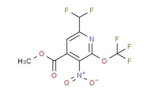 AM224756 | 1805158-18-2 | Methyl 6-(difluoromethyl)-3-nitro-2-(trifluoromethoxy)pyridine-4-carboxylate