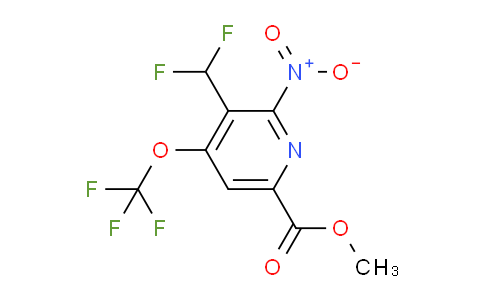 AM224757 | 1805158-42-2 | Methyl 3-(difluoromethyl)-2-nitro-4-(trifluoromethoxy)pyridine-6-carboxylate