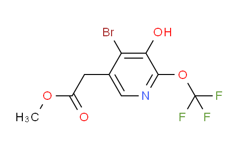 AM22476 | 1803970-15-1 | Methyl 4-bromo-3-hydroxy-2-(trifluoromethoxy)pyridine-5-acetate