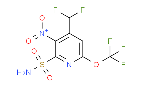 AM224760 | 1806775-12-1 | 4-(Difluoromethyl)-3-nitro-6-(trifluoromethoxy)pyridine-2-sulfonamide