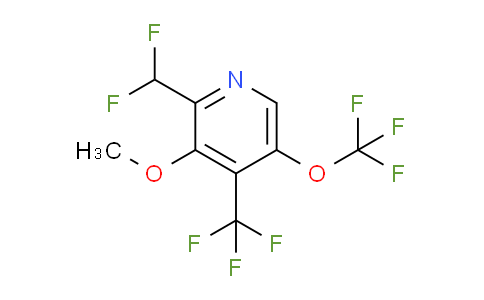 2-(Difluoromethyl)-3-methoxy-5-(trifluoromethoxy)-4-(trifluoromethyl)pyridine