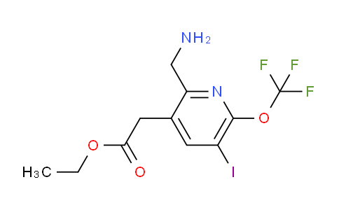 AM224775 | 1804853-21-1 | Ethyl 2-(aminomethyl)-5-iodo-6-(trifluoromethoxy)pyridine-3-acetate