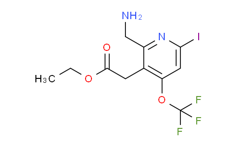 AM224776 | 1806251-73-9 | Ethyl 2-(aminomethyl)-6-iodo-4-(trifluoromethoxy)pyridine-3-acetate
