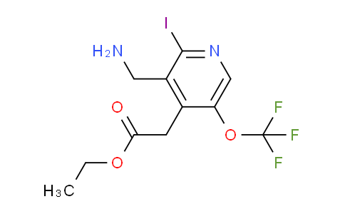 AM224777 | 1804838-58-1 | Ethyl 3-(aminomethyl)-2-iodo-5-(trifluoromethoxy)pyridine-4-acetate
