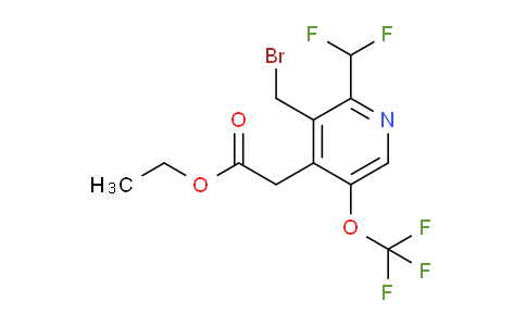 AM224782 | 1804754-39-9 | Ethyl 3-(bromomethyl)-2-(difluoromethyl)-5-(trifluoromethoxy)pyridine-4-acetate