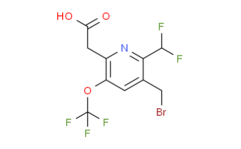 AM224783 | 1805145-56-5 | 3-(Bromomethyl)-2-(difluoromethyl)-5-(trifluoromethoxy)pyridine-6-acetic acid