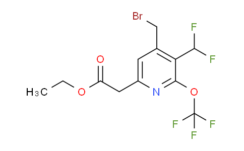 AM224784 | 1804878-75-8 | Ethyl 4-(bromomethyl)-3-(difluoromethyl)-2-(trifluoromethoxy)pyridine-6-acetate