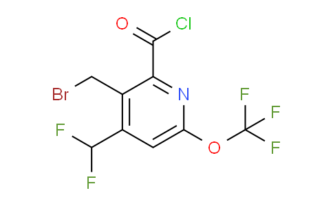 AM224785 | 1805308-48-8 | 3-(Bromomethyl)-4-(difluoromethyl)-6-(trifluoromethoxy)pyridine-2-carbonyl chloride